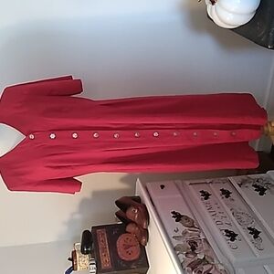 Vintage 80s Kathy Lee red dress 💃 sz 12